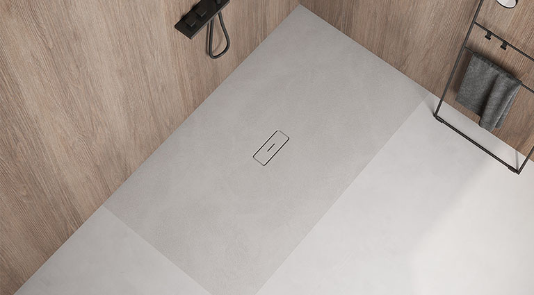 bac à douche double resine Jacou W16 - Vente de carrelage haut de gamme à  Montpellier - Le Comptoir de Ceram