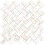 Mosaique 30x30 effet marbre crystal clair Sublimis Precious White à Montpellier