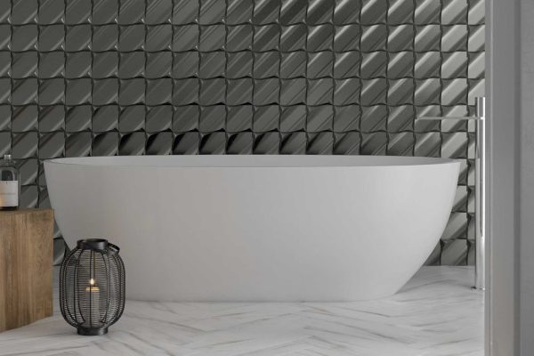 Carrelage-décor-mural-salle-de-bain_hexagonal_aspect-vague-métallisée-Metallic_Edition_Wave_proche_de_Saint-jean-de-Védas