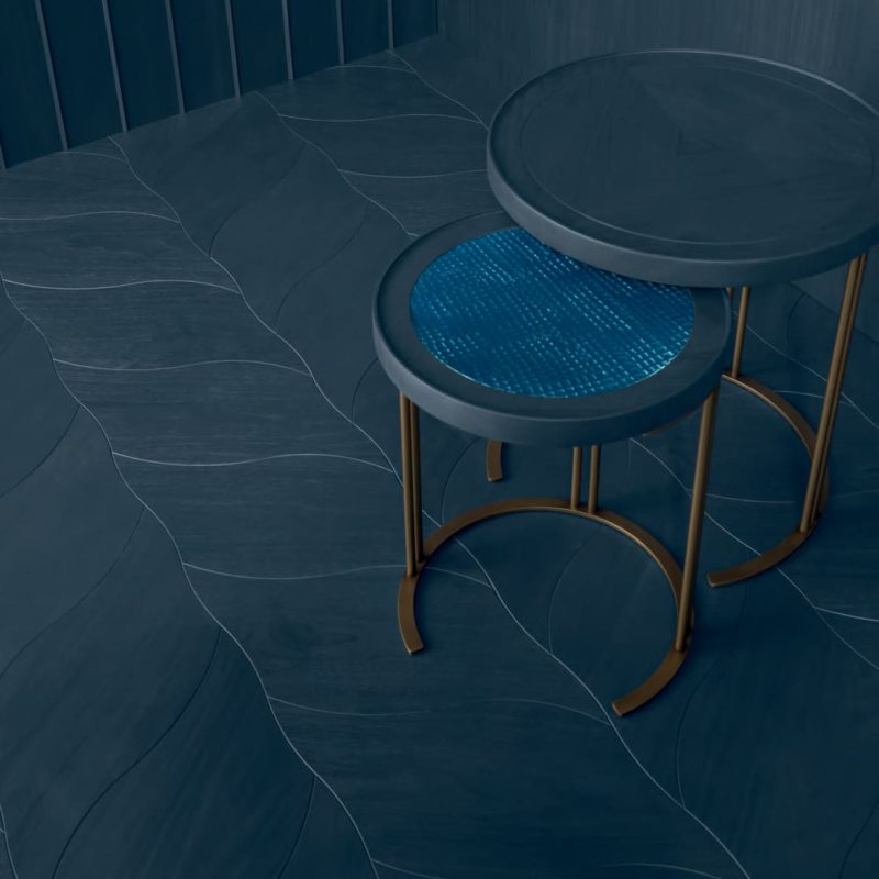 Parquet & boiserie teinte Colorsense Blue Lagoon